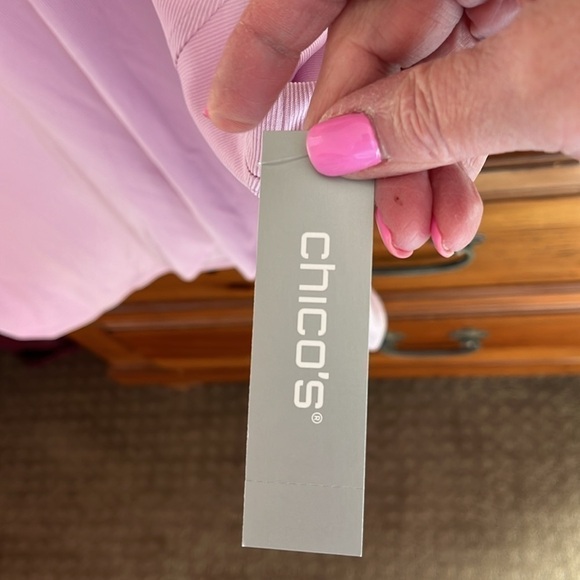 Chico’s Lavender Dolman Sleeve Top Size 2 (Large) - Picture 5 of 10